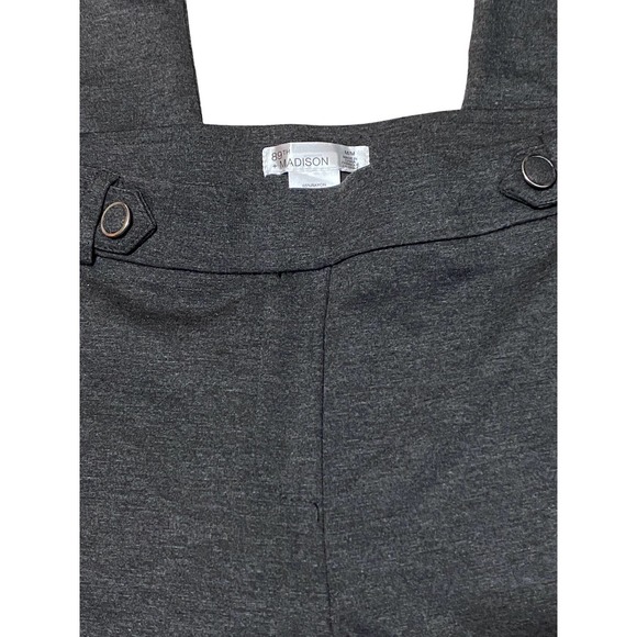 89th + Madison Women's Black Rayon Blend Ankle Pants Comfort Waist Stretchy M/M - Picture 1 of 6